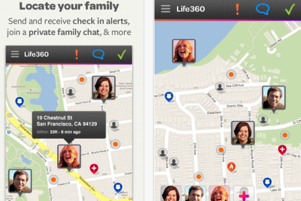 让你随时随地查看家人行踪和周围的犯罪记录数据，Life360宣布用户即将突破2500万
