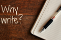 YOU SHOULD WRITE!