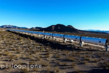 时速甩高铁 4 倍有余的 Hyperloop One 超级高铁，正临近试跑测试 | 图说