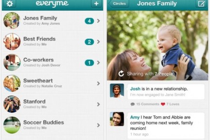 腾讯领投的泛社交工具Everyme推出Android与网页版，并与Instagram进行整合