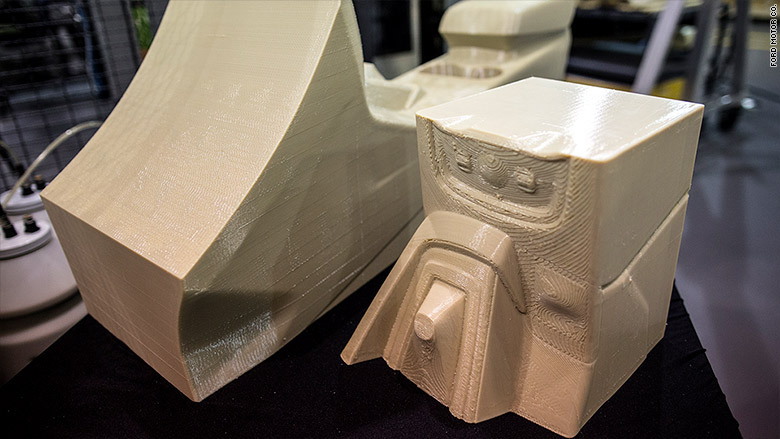 福特尝试3D打印大型汽车部件，实现“私人订制”的首次批量生产! |潮科技