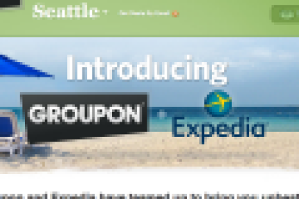 Groupon与Expedia合作推出团购旅游（Groupon Travel）