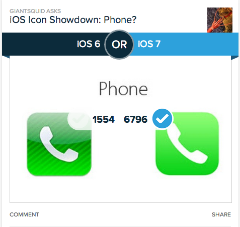 iOS 7 图标 VS iOS 6图标，你爱哪个？