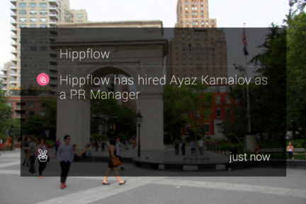 Hippflow，一个为初创公司提供类似Twitter服务的交流平台，为何要率先在Google Glass发布应用？