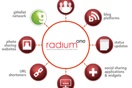 利用社交数据提供精准广告服务的广告公司RadiumOne即将完成一轮5000万美元的融资，公司估值约5亿美元