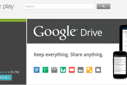 发布1天时间，Android版Google Drive下载量突破500万