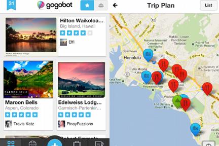 两个月搞定100万用户，社交旅游网站Gogobot发布新版iPhone应用