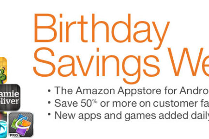 Amazon Appstore上线一周年，应用数量超过31000个，发布最佳应用排名及降价策略