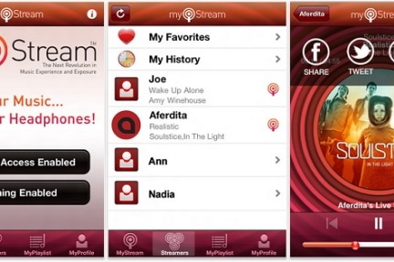 让你通过WiFi分享手机上的歌曲，音乐共享软件MyStream十一发布Android版