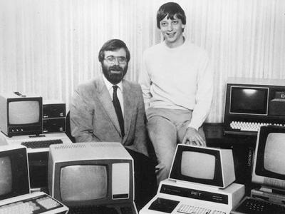 Bill Gates and Paul Allen