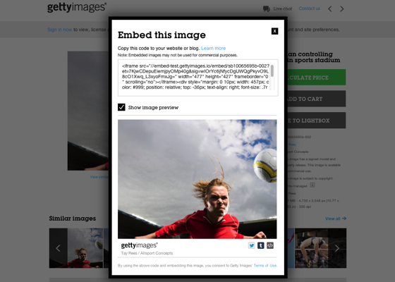 全球最大图片服务商getty Images将允许其图片针对个人用户和非商业行为免费使用 详细解读 最新资讯 热点事件 36氪