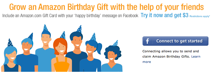 Amazon在facebook上首推礼物赠送服务amazon Birthday Gift 详细解读 最新资讯 热点事件 36氪