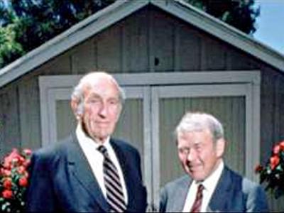 Bill Hewlett and Dave Packard