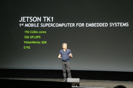 NVIDIA发布全球首款移动超级计算机“Jetson TK1”