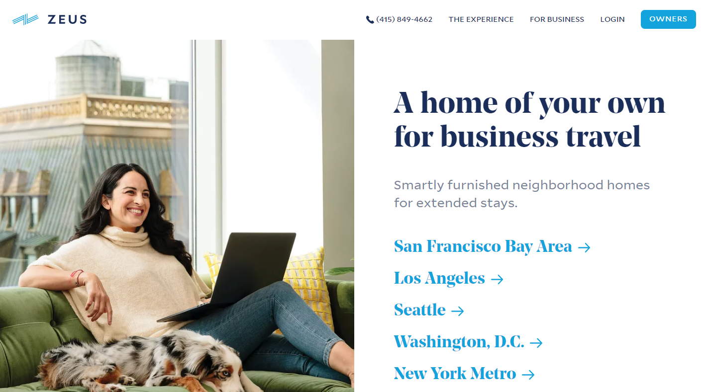 住房出租公司「Zeus」筹集5500万美元B轮融资，Airbnb“伸”向长期住房市场