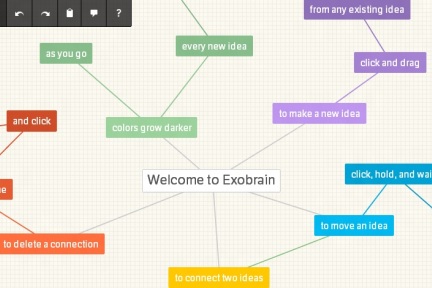 把你的idea轻松“画”出来，Exobrain打造超简单拖放式思维导图创建平台
