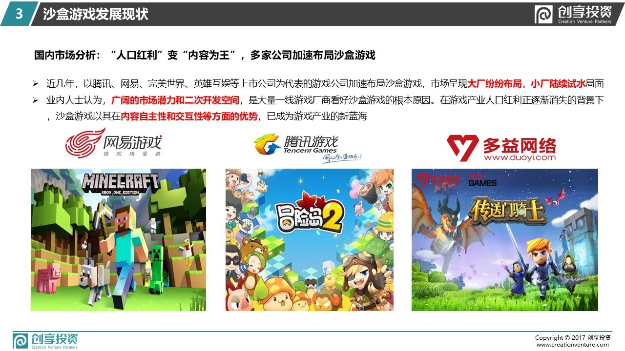 小像素 · 大世界 —— 创享投资沙盒游戏研报