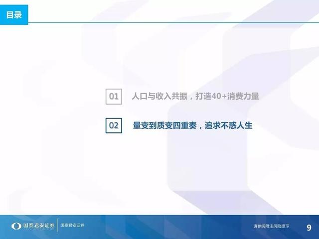 理想消费，品味不惑——40+人群消费特征与投资布局