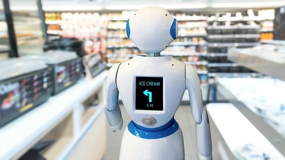 在看得见的地方,日本公司 softbank robotics 研发出的机器人pepper在