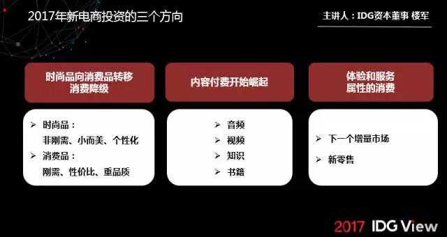 从“消费降级”，看新电商的投资方向