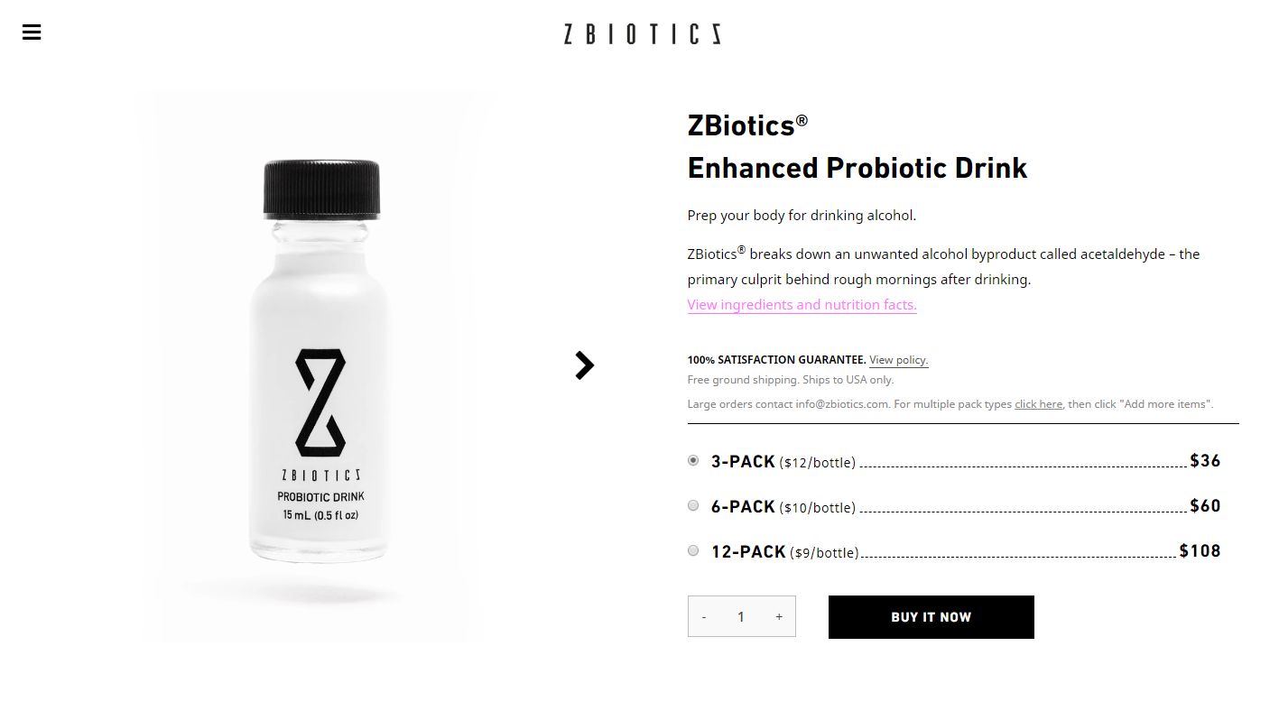 有能解酒的转基因益生菌饮品？美国生物科技公司「ZBiotics」获230万美元种子轮融资