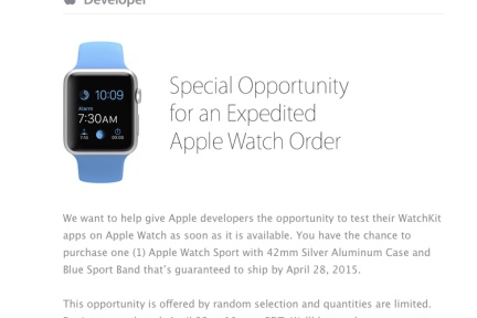 8点1氪：苹果面向开发者发售Apple Watch Sports，四月末保证发货