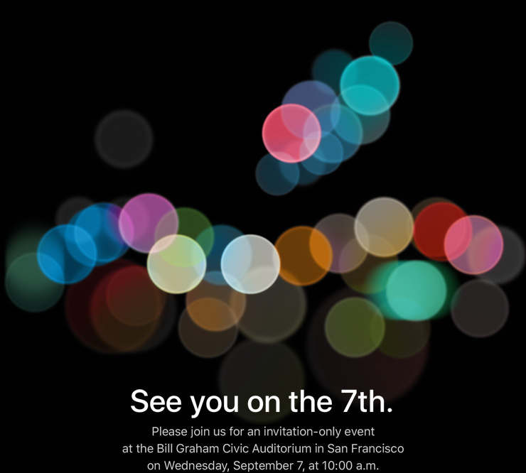 苹果正式发出9月7日新品发布会邀请函！新iPhone的样子全藏在这张卡片里