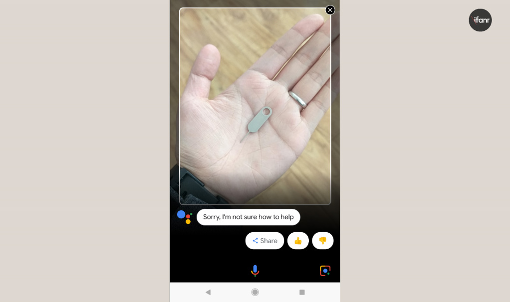 我用 Google Lens 看了一眼去未来的路，似乎还是有点远