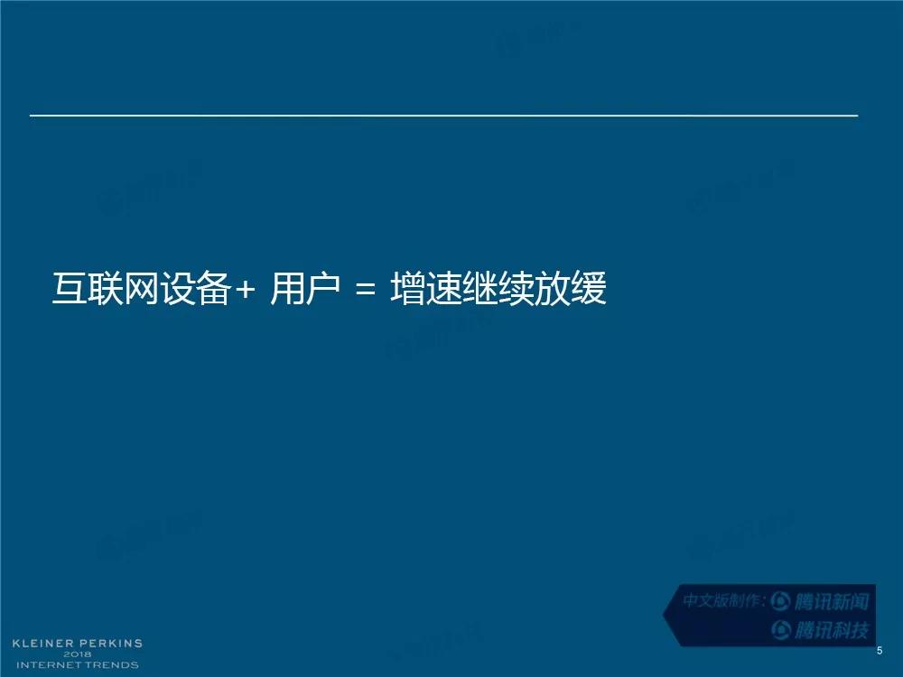 【完整版】2018互联网女皇趋势报告：全球互联网用户出现个位数增长