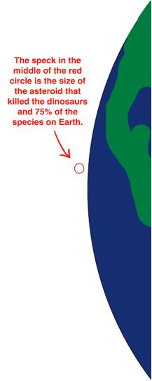 Description: dinosaur asteroid