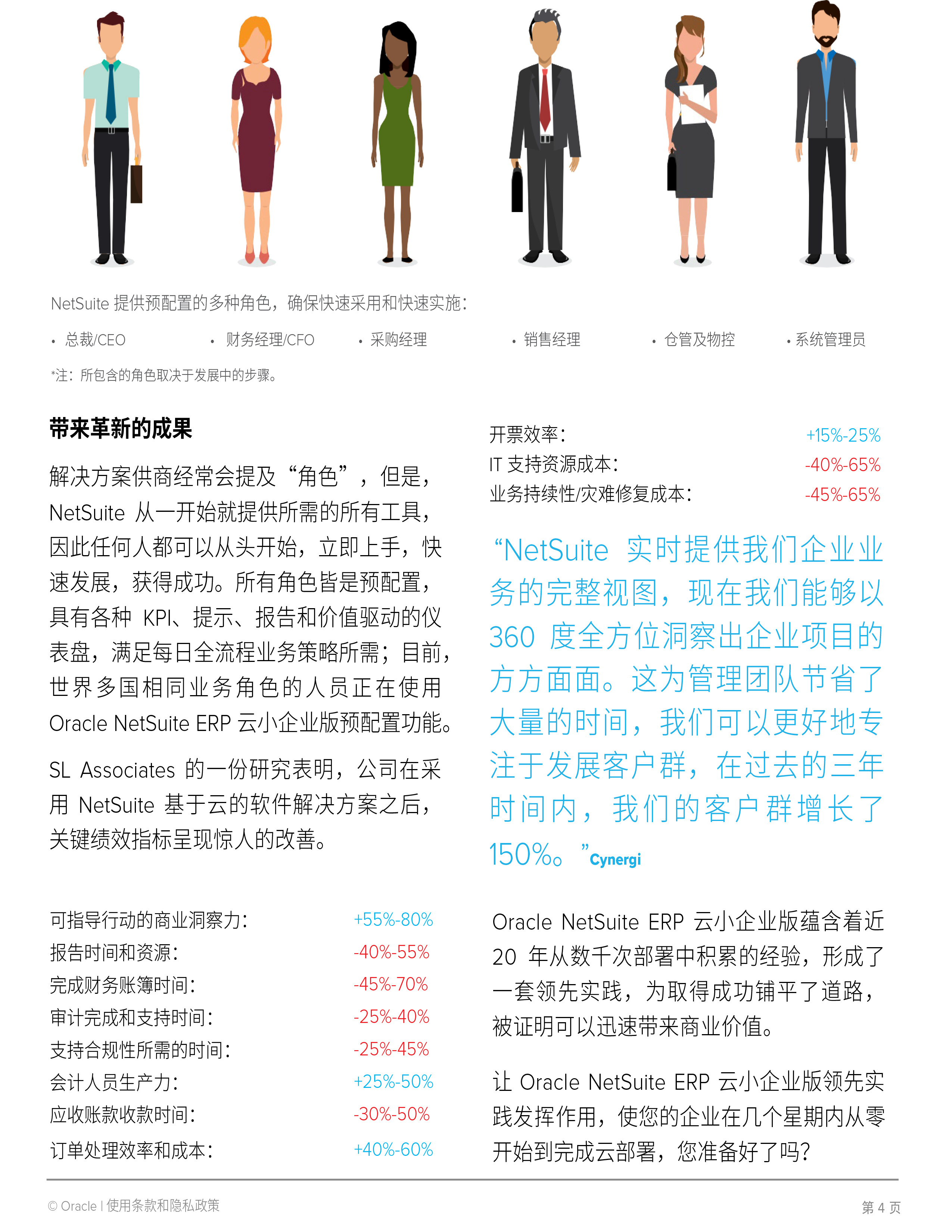 Oracle NetSuite ERP 云小企业版