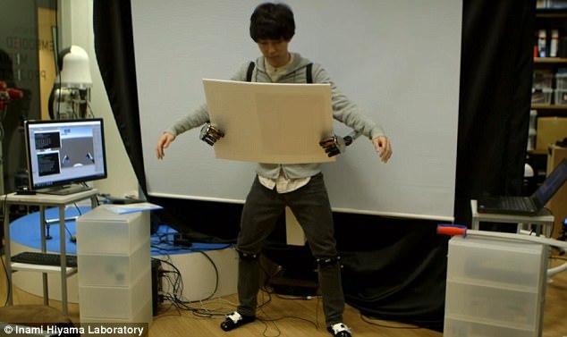 用脚控制的机器手臂？东京大学研发形似章鱼的脚控机械臂
