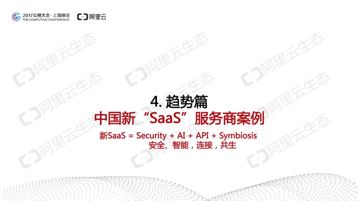 究竟谁在用SaaS？阿里云发布《2017中国SaaS用户研究报告》