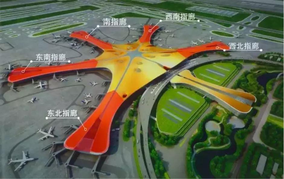 走路8分钟就能登机，北京新机场满满黑科技