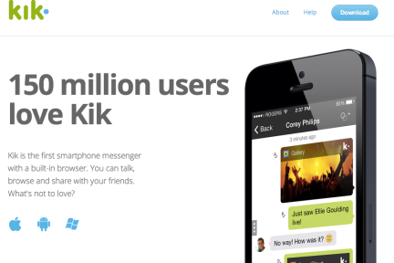 Kik的商业模式在哪里？除了虚拟货币、HTML5浏览器，今天它也推出了公共号