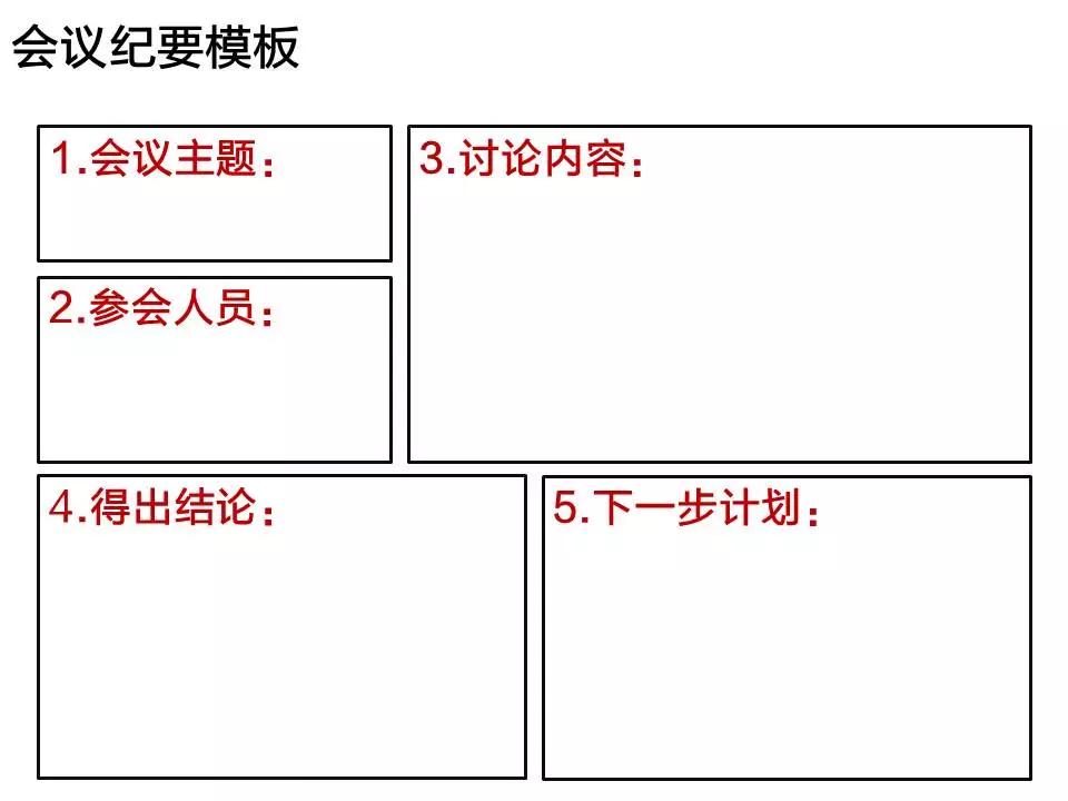 别让低效会议毁了你的效率