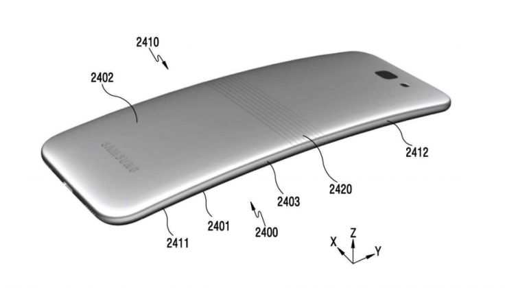 三星最新专利曝光：一款可折叠的智能手机