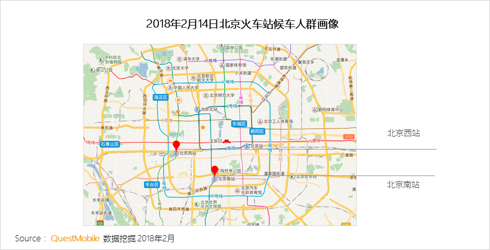 春节用户洞察报告：他们在北京西站、白云机场、王府井商圈、万达影院干了啥？