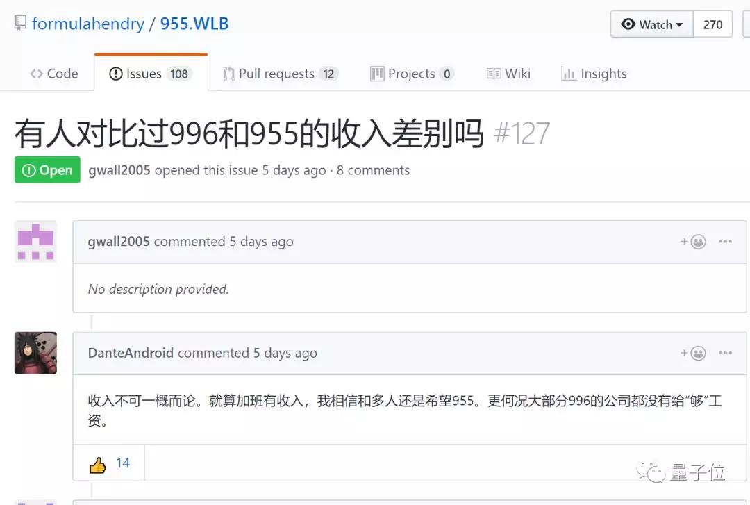 不要996！——程序员创建955.WLB不加班公司名单，GitHub周榜第二，标星过万