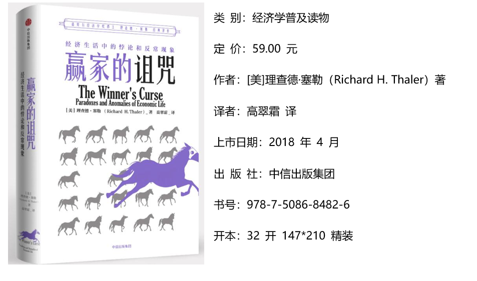 36氪领读 | 诺奖得主揭秘经济学悖论，你可能遭遇了“赢家的诅咒”