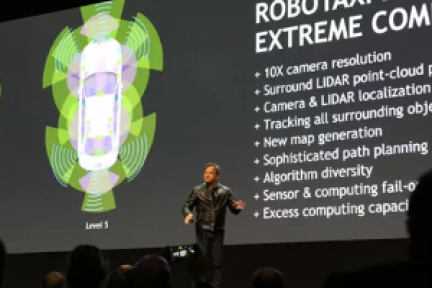 英伟达发布首个L5级自动驾驶计算平台，明年在限定区域开放测试