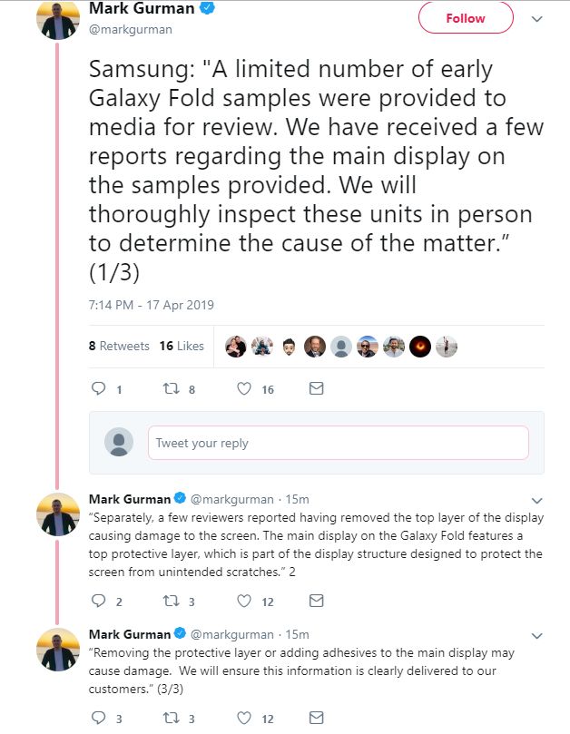 三星Fold折叠屏故障频发，真相让爱撕机膜人崩溃
