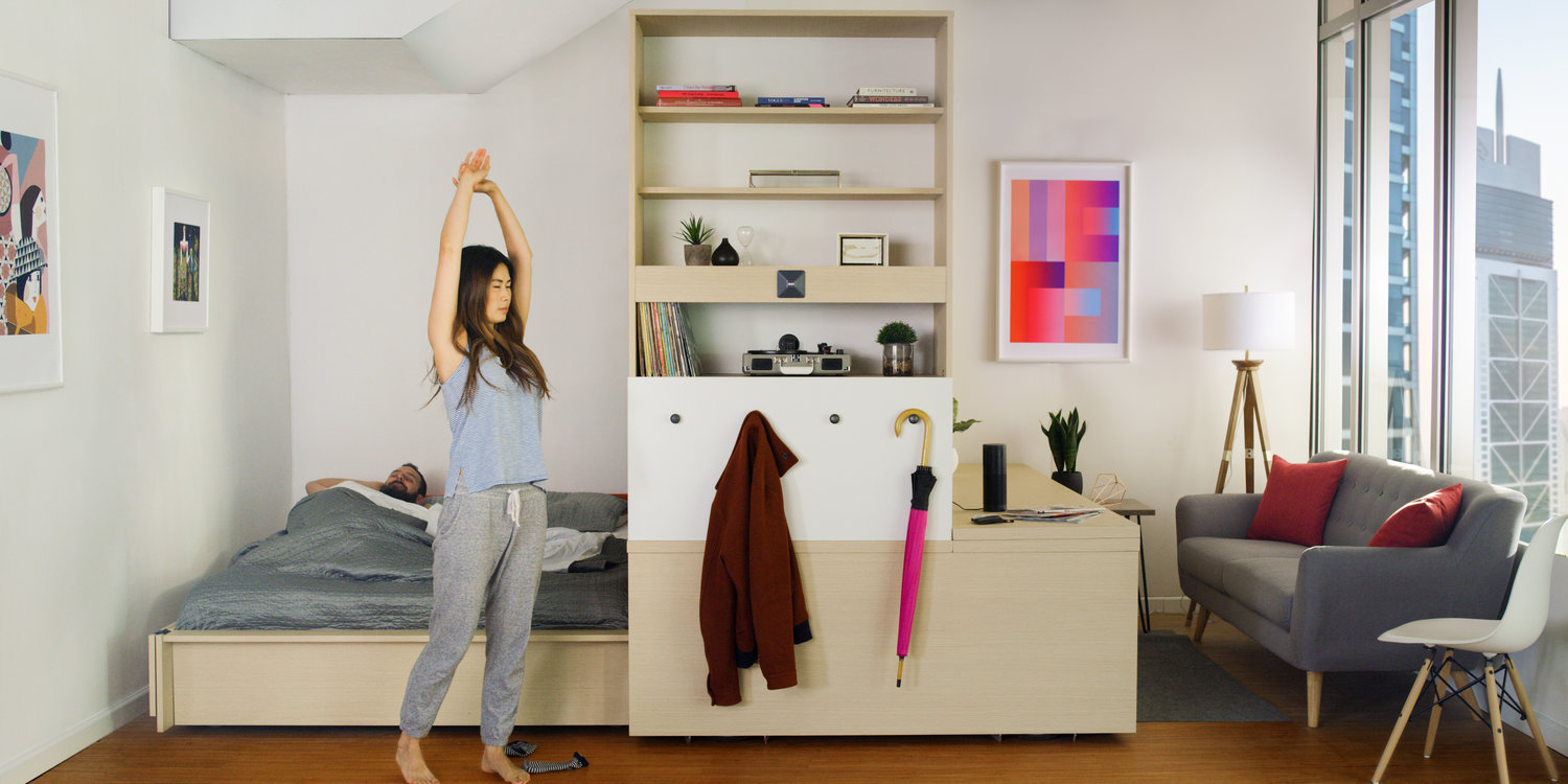 家具更智能了，你能“喊喊”让它既当床又当办公室和休息室 | 潮科技