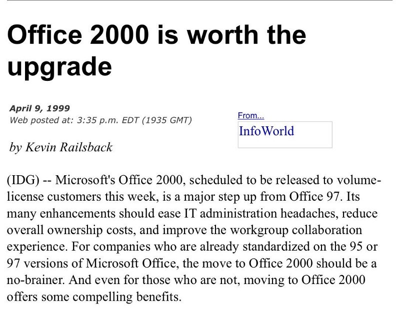 平台转移背景下，微软 Office 做出的生死抉择