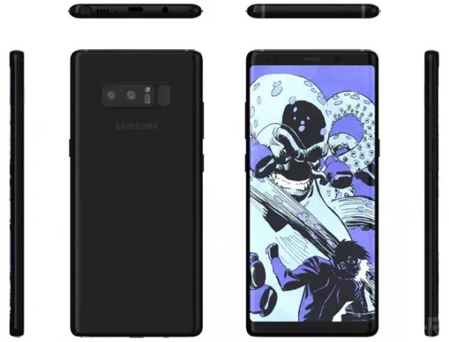 三星 Note8 疑似样张曝光：功能很超前，效果很惊艳