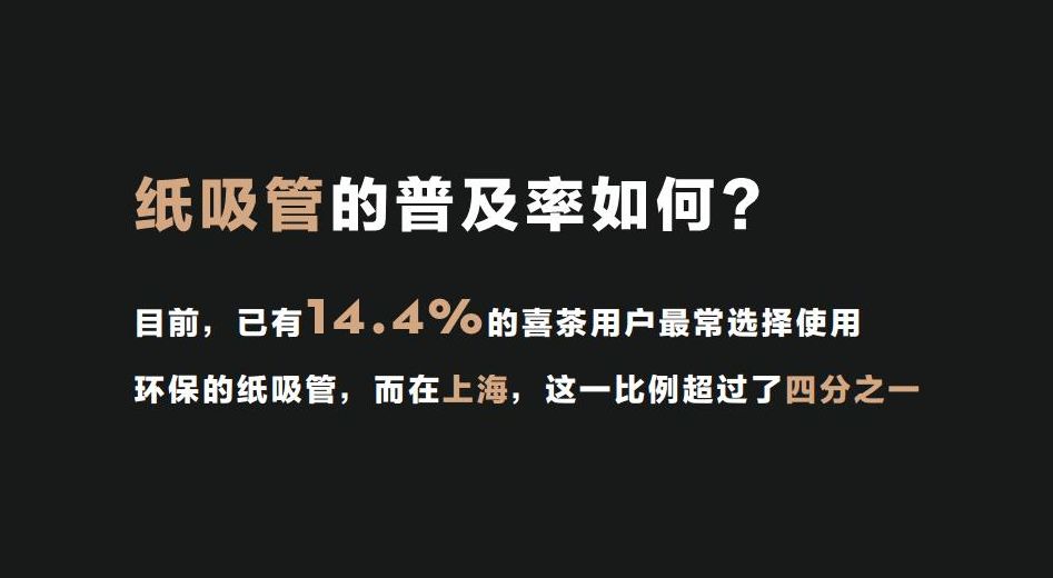 今年底中国禁用不可降解一次性塑料吸管，星巴克、麦当劳、喜茶们都在干了