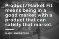 世上的创业公司只有两种，一种是找到PMF的，一种是没找到的 | Marc Andreesen