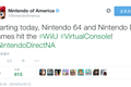 任天堂 N64 和 DS 游戏，正式登陆Wii U 的 VC 平台