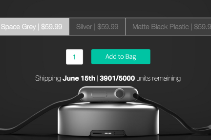 嫌Apple Watch续航太短？试试Nomad推出的Pod背夹式移动电源