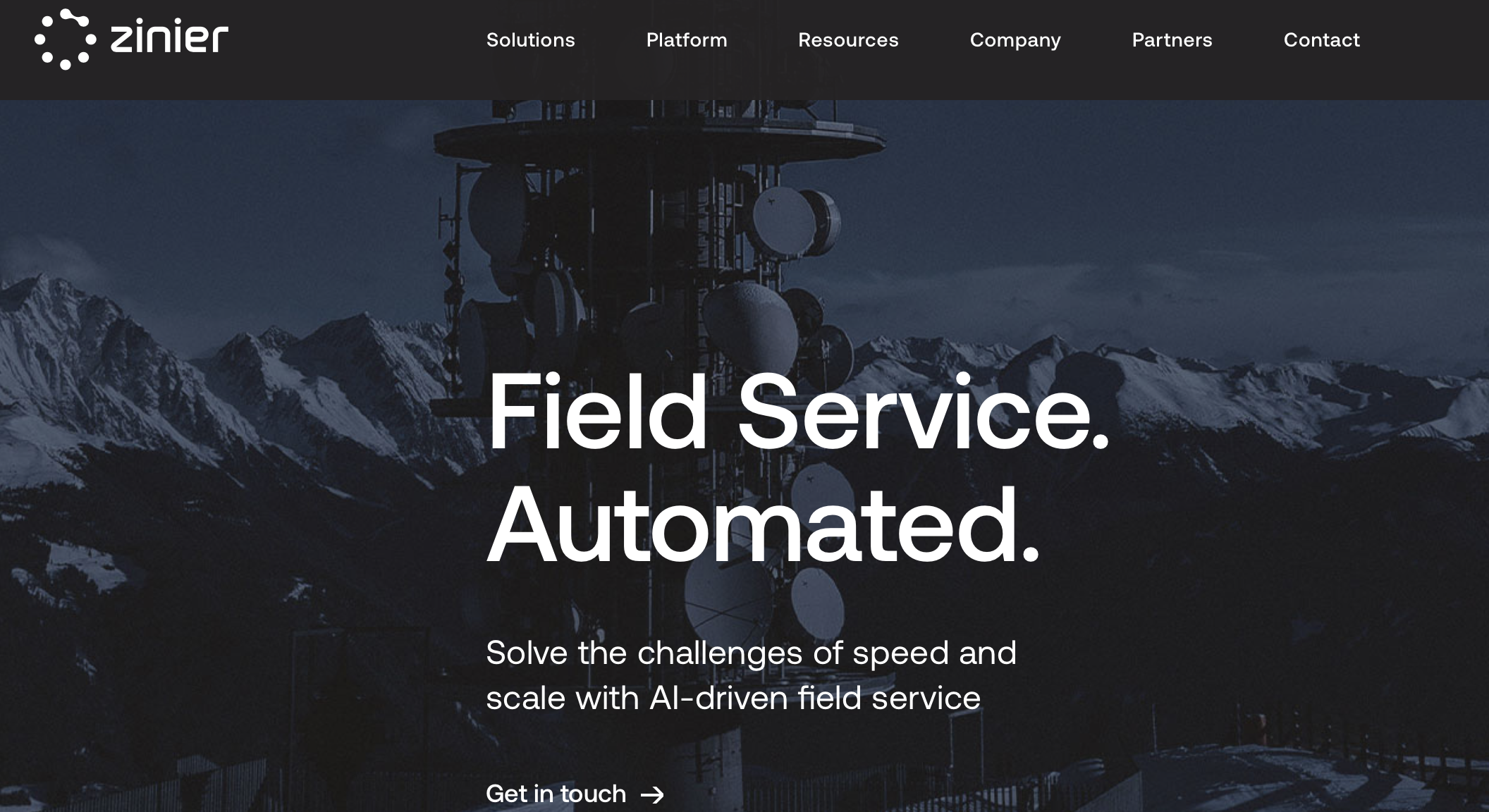 现场服务智能自动化供应商「Zinier」获 9000 万美元 C 轮融资，用于自动化现场服务管理